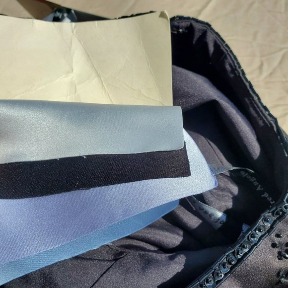 Vintage Alfred Angelo Short Sleeve One-Piece Special Occasion Evening Gown - Picture 16 of 16